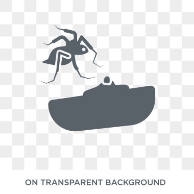 Sıtma simgesi. Hastalıklar koleksiyonundan şeffaf arka plan trendy düz vektör Sıtma simgesi. Web ve mobil cihazlar için yüksek kaliteli doldurulmuş Sıtma sembolü kullanımı