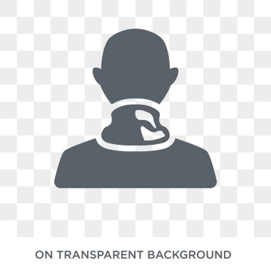 Keloidler simgesi. Trendy düz vektörel hastalıklar koleksiyonundan şeffaf arka plan üstünde kutsal kişilerin resmi Keloidler. Yüksek kaliteli Keloidler simge kullanımı web ve mobil için dolu