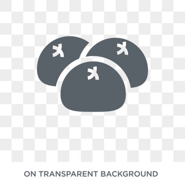 Steamed Bread icon. Steamed Bread design concept from Chinese Food collection. Simple element vector illustration on transparent background.