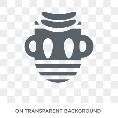 Kızılderili Maskesi simgesi. American Indigenous Signals koleksiyonundan Kızılderili Maskesi tasarım konsepti. Saydam arka planda basit eleman vektör çizimi.