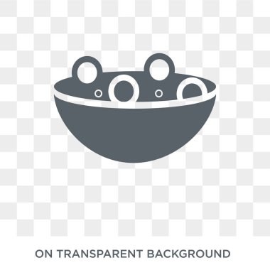 Jamn Serrano design concept from Spanish Food collection. Simple element vector illustration on transparent background.