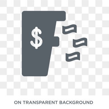 Simgesini geri alıyorum. Trendy düz vektör Cryptocurrency ekonomi ve finans koleksiyonundan şeffaf arka plan üstünde kutsal kişilerin resmi geri. Yüksek kaliteli geri simge kullanımı web ve mobil için dolu