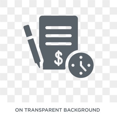 Kredi simgesi. Trendy düz vektör Cryptocurrency ekonomi ve finans koleksiyonundan şeffaf arka plan üstünde kutsal kişilerin resmi kredi. Kredi simge kullanımı web ve mobil için yüksek kaliteli dolu