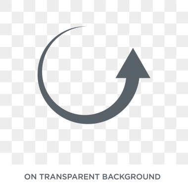 Yanıt simgesi. Yanıt tasarım konsepti iletişim koleksiyonundan. Basit öğe vektör çizim şeffaf arka plan üzerinde.