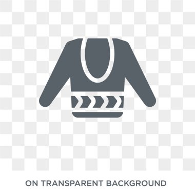 Kazak simgesi. Kazak tasarım konsepti koleksiyonundan. Basit öğe vektör çizim şeffaf arka plan üzerinde.