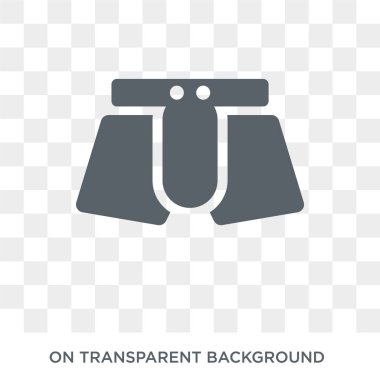 yüzmek şort simgesi. yüzmek şort tasarım konsepti yüzmek şort koleksiyonundan. Basit öğe vektör çizim şeffaf arka plan üzerinde.