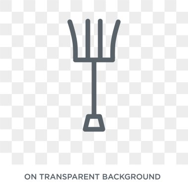 Komisyon simgesi. Komisyon tasarım konsepti tarım, tarım ve Bahçe koleksiyonu. Basit öğe vektör çizim şeffaf arka plan üzerinde.