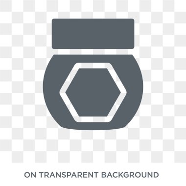 Tatlım simgesi. Tatlım tasarım konsepti tarım, tarım ve Bahçe koleksiyonu. Basit öğe vektör çizim şeffaf arka plan üzerinde.