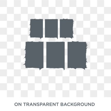 Bale simgesi. Bale tasarım konsepti tarım, tarım ve Bahçe koleksiyonu. Basit öğe vektör çizim şeffaf arka plan üzerinde.