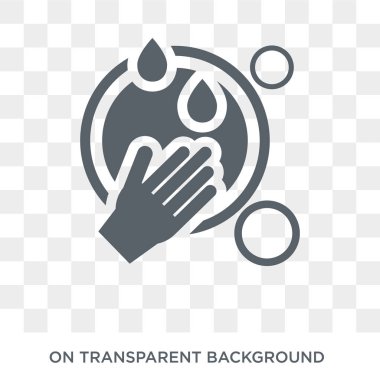 Çamaşır yemekleri simgesi. Trendy düz vektör çamaşır yemekleri simgesi toplama temizlik üzerinden saydam arka plan. Yüksek kaliteli çamaşır yemekleri simge kullanımı web ve mobil için dolu