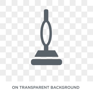 Paspas simgesi. Trendy düz vektör toplama temizlik üzerinden saydam arka plan üstünde kutsal kişilerin resmi paspas. Paspas simge kullanımı web ve mobil için yüksek kaliteli dolu