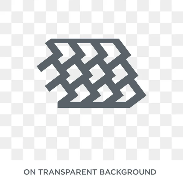 Icône Parquet Vecteur Plat Tendance Icône Parquet Sur Fond Transparent — Image vectorielle