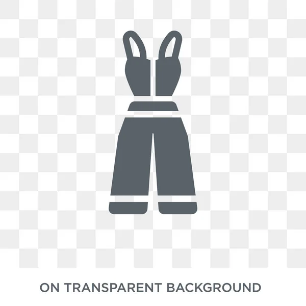 Dungarees Icon Dungarees Design Concept Dungarees Collection Simple Element Vector — Stock Vector