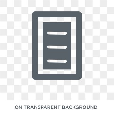 Konuk listesi simgesini. Konuk listesi tasarım konsepti Noel koleksiyonundan. Basit öğe vektör çizim şeffaf arka plan üzerinde.