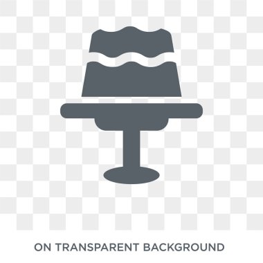 noel jöle simgesi. Noel koleksiyonundan noel jöle tasarım konsepti. Saydam arka planda basit eleman vektör çizimi.