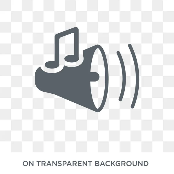 Soundeffekt Symbol Trendiges Flaches Vektorsound Effekt Symbol Auf Transparentem Hintergrund — Stockvektor