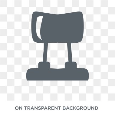 araba kafalık simgesi. araba kafalık tasarım konsepti araba parçaları koleksiyonundan. Basit öğe vektör çizim şeffaf arka plan üzerinde.