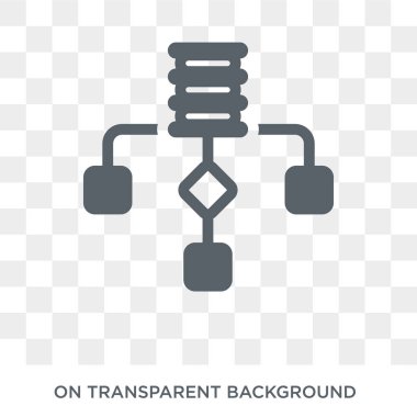 Variety icon. Trendy flat vector Variety icon on transparent background from Business and analytics collection. High quality filled Variety symbol use for web and mobile
