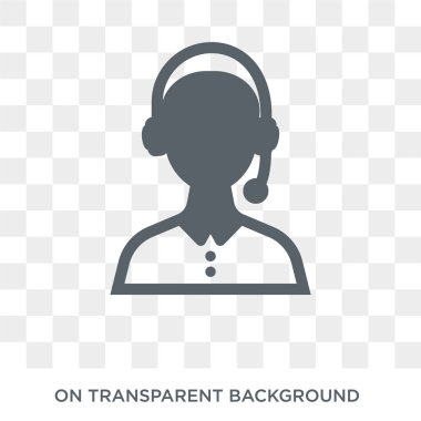 Service simgesini. Trendy düz vektör Service simgesini iş ve analytics koleksiyonundan şeffaf arka plan üzerinde. Yüksek kaliteli hizmeti simge kullanımı web ve mobil için dolu