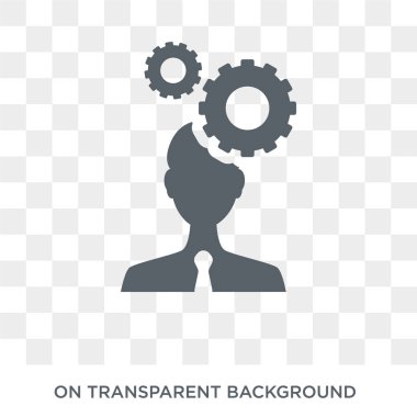 Yönetimi simgesini. Trendy düz vektör iş ve analytics koleksiyonundan şeffaf arka plan üstünde kutsal kişilerin resmi yönetimi. Yüksek kalite yönetimi simge kullanımı web ve mobil için dolu