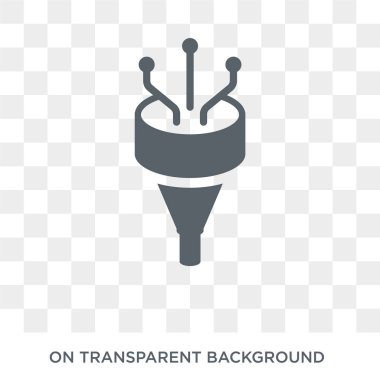 Hedefe yönlendirmeye veri simgesi. İş ve analytics koleksiyonundan şeffaf arka plan trendy düz vektör veri hedefe yönlendirmeye simgesi. Kaliteli veri hedefe yönlendirmeye simge kullanımı web ve mobil için dolu