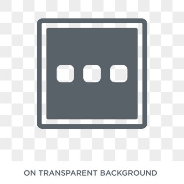 Nokta simgesi. Trendy düz vektör nokta simgesini şeffaf bir arka plan iş ve analytics koleksiyonundan. Yüksek kaliteli web ve mobil için nokta sembolü kullanın dolu