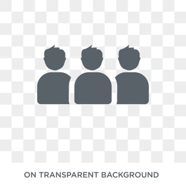 Birim güven simgesi. Trendy düz vektör iş koleksiyonundan şeffaf arka plan üstünde kutsal kişilerin resmi birim güven. Yüksek kaliteli dolu birim güven simge kullanımı için web ve hareket eden