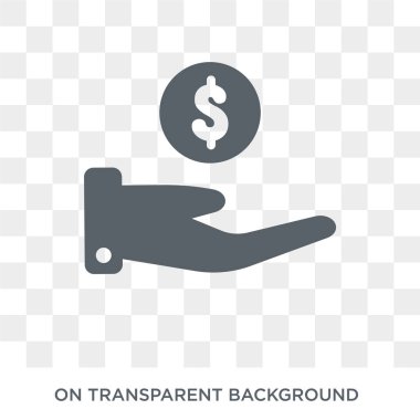 Geri ödeme mortgage simgesi. Trendy düz vektör geri ödeme mortgage simgesini şeffaf bir arka plan iş koleksiyonundan. Yüksek kaliteli geri ödeme mortgage simge kullanımı web ve mobil için dolu