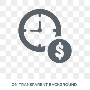 Rate of return icon. Trendy flat vector Rate of return icon on transparent background from business   collection. High quality filled Rate of return symbol use for web and mobile