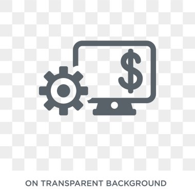 Mali yıl simgesi. Mali yıl koleksiyonundan mali yıl tasarım konsepti. Saydam arka planda basit eleman vektör çizimi.