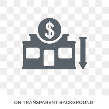 Bölüm 11 iflas simgesi. Bölüm 11 iflas tasarım konsepti Bölüm 11 iflas koleksiyonundan. Basit öğe vektör çizim şeffaf arka plan üzerinde.