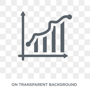 grafikler simgesi. grafikler Analytics koleksiyonundan kavram tasarlayın. Basit öğe vektör çizim şeffaf arka plan üzerinde.