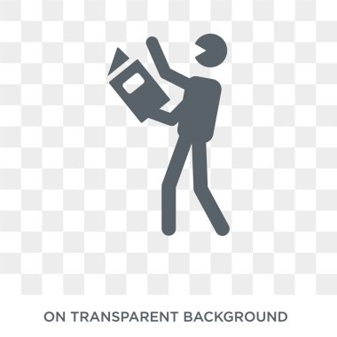 Comic icon. Trendy flat vector Comic icon on transparent background from Activity and Hobbies collection. High quality filled Comic symbol use for web and mobile