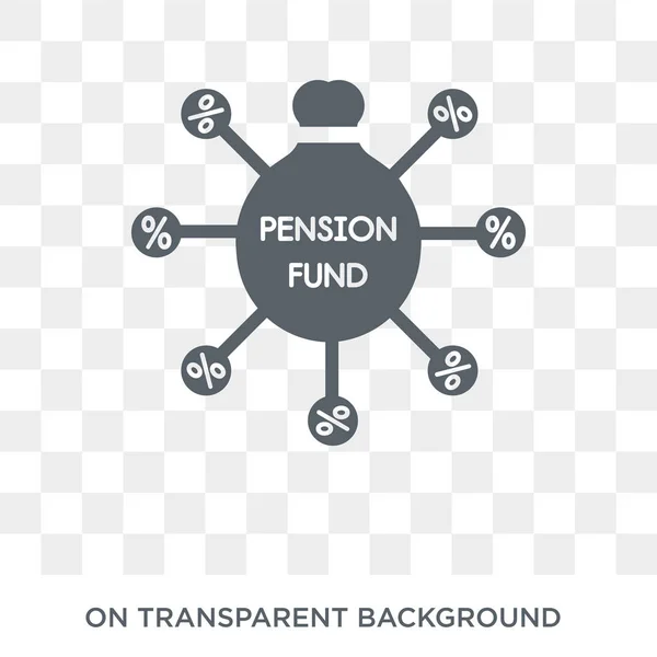 Occupational Pension Scheme Icon Trendy Flat Vector Occupational Pension Scheme — Διανυσματικό Αρχείο