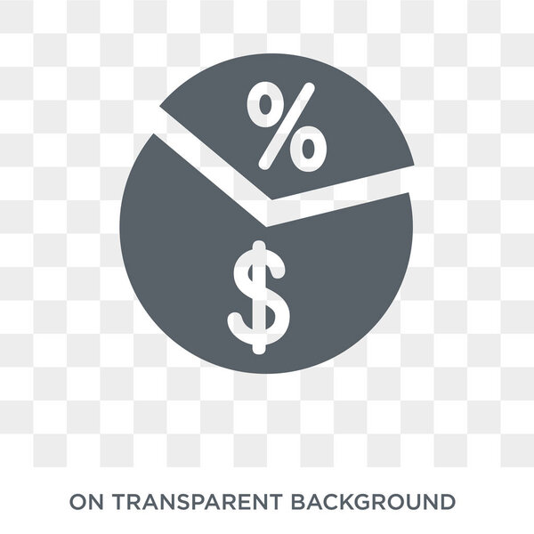 Margin icon. Trendy flat vector Margin icon on transparent background from Business  collection. High quality filled Margin symbol use for web and mobile