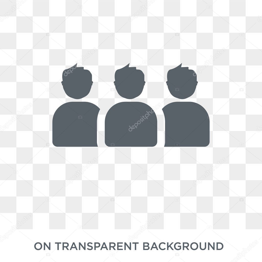 Unit trust icon. Trendy flat vector Unit trust icon on transparent background from business   collection. High quality filled Unit trust symbol use for web and mobile