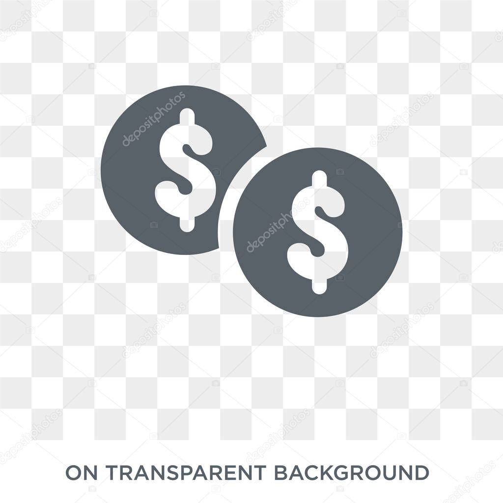 Takeover bid icon. Trendy flat vector Takeover bid icon on transparent background from business   collection. High quality filled Takeover bid symbol use for web and mobile