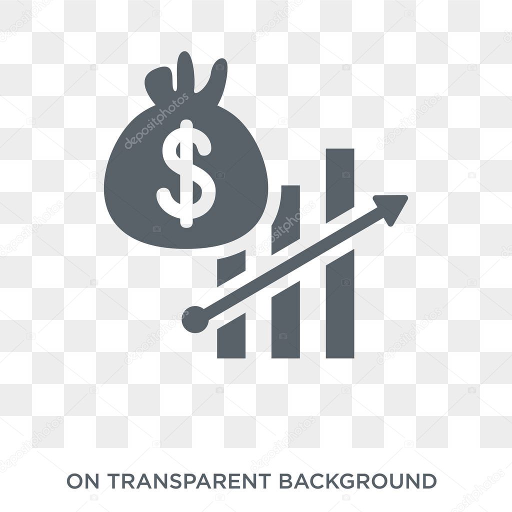 Fiscal policy icon. Fiscal policy design concept from Fiscal policy collection. Simple element vector illustration on transparent background.