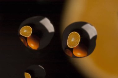 Portakal suyu, damla yansıyan suyu