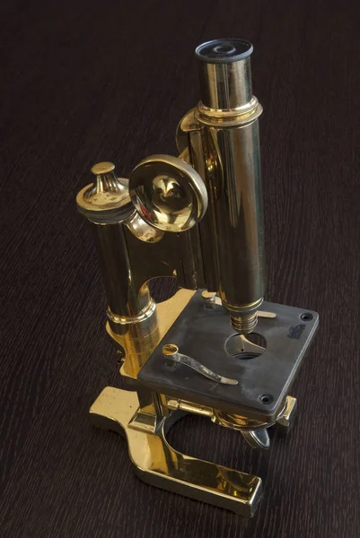 old microscope, medicine and science