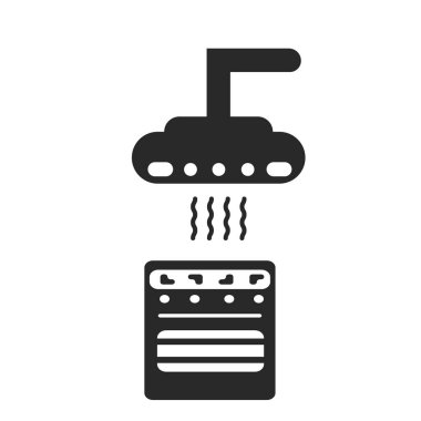 Çıkarıcı başlık simge vektör web ve mobil uygulaması tasarımı, Extractor başlık logo kavramı için izole üzerinde beyaz arka plan