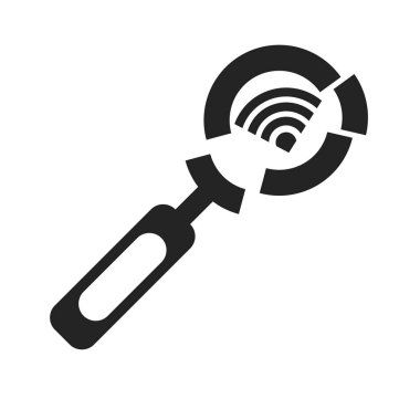 Web ve mobil uygulaması tasarım, arama logo kavramı için beyaz arka plan üzerinde izole arama simge vektör