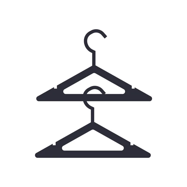 Hanger Pictogram Vector Geïsoleerd Een Witte Achtergrond Voor Web Mobiele — Stockvector