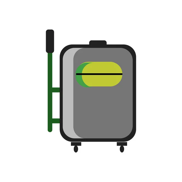 Koffer Symbol Vektor Isoliert Auf Weißem Hintergrund Für Ihr Web — Stockvektor