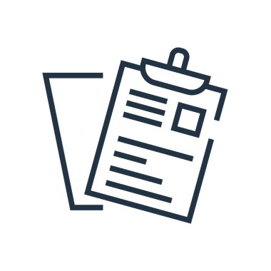 Beyaz arka plan üzerinde belgeler şeffaf işareti izole belgeleri simge vektör