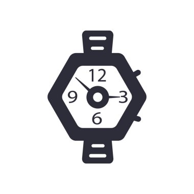 Web ve mobil uygulaması tasarımı, izle logo concept için beyaz arka plan üzerinde izole izle simge vektör