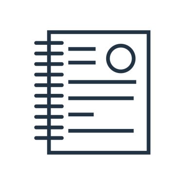 Beyaz arka plan üzerinde belge şeffaf işareti izole belge simge vektör