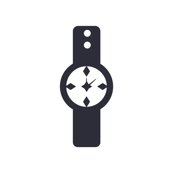 Horloge Pictogram Vector Geïsoleerd Een Witte Achtergrond Voor Web Mobiele — Stockvector