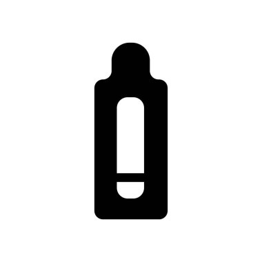 Hamilelik testi simge vektör web ve mobil uygulaması tasarımı, hamilelik testi logo kavramı üzerinde izole beyaz arka plan