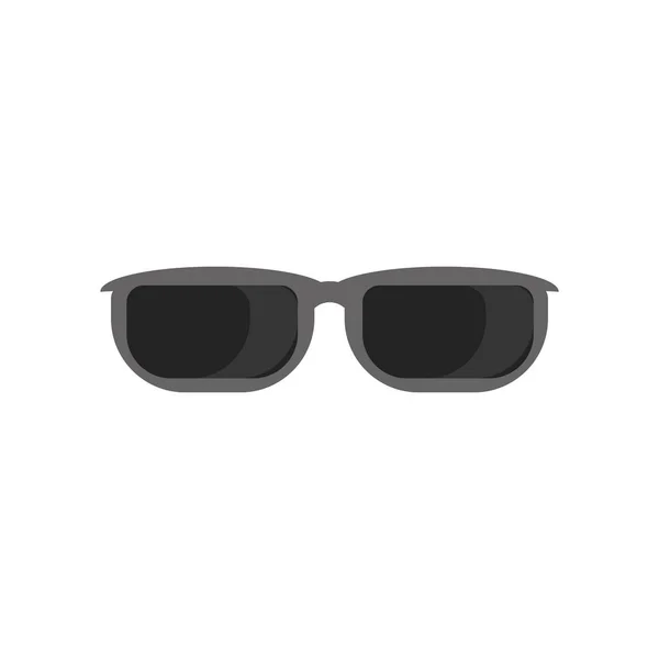 Web Mobil Uygulaması Tasarımı Güneş Gözlüğü Logo Kavramı Için Beyaz — Stok Vektör